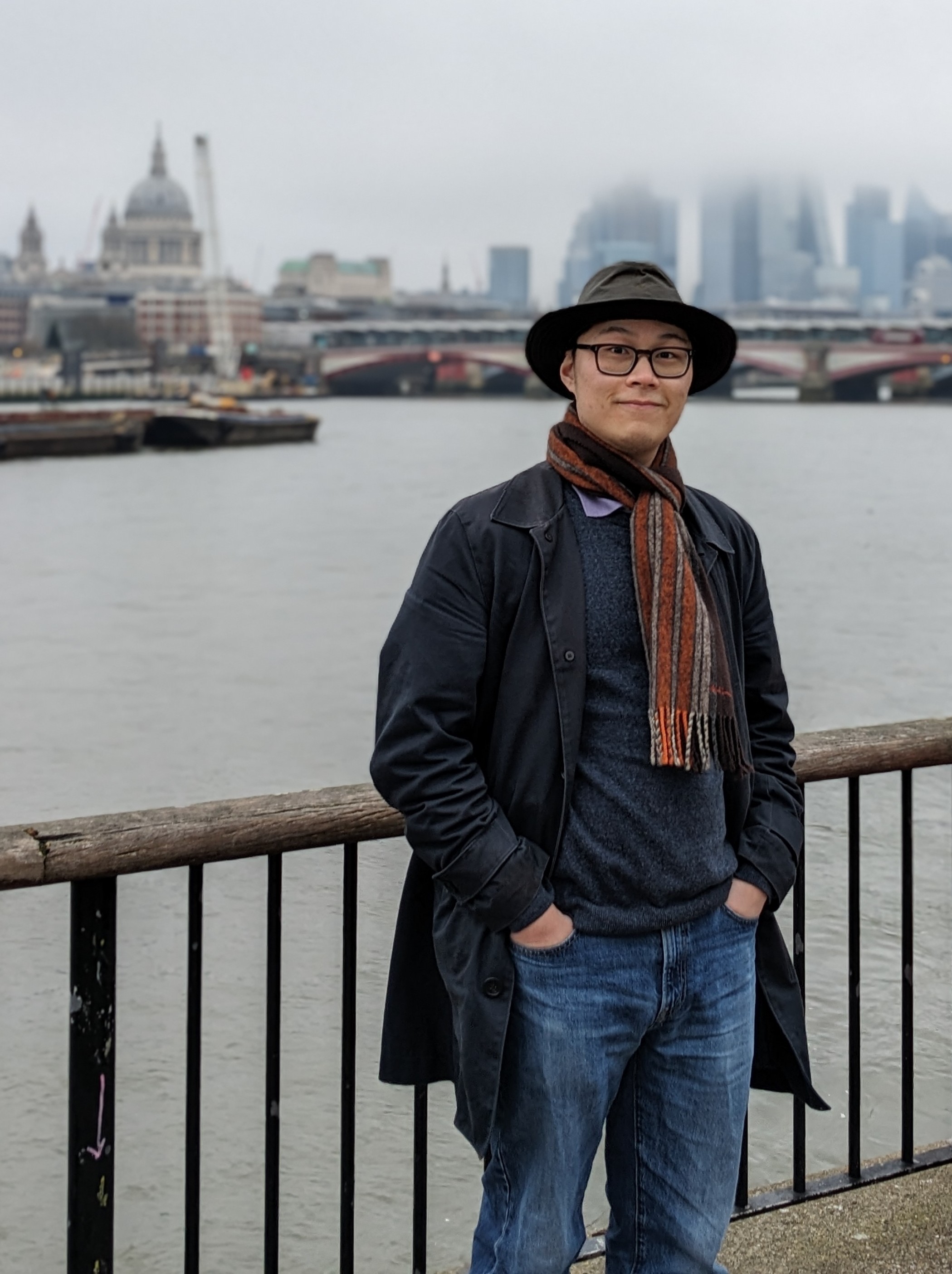 Picture of me in London.